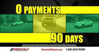 Spring into Summer Sales Event at Greenville Toyota - No Payments
