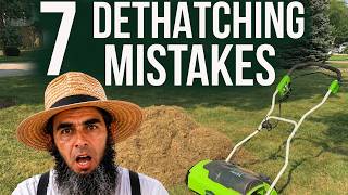 7 Dethatching Mistakes That Could Ruin Your Lawn