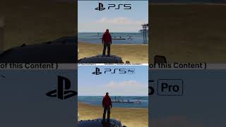 Ps5 Slim vs Ps5 Pro Game Comparison | Gta 5 Graphic Comparison Ps5 vs Ps5 Pro | Graphics Comparison