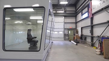 Control Cabin for Primary Log Breakdown Line Sawmill | MECART