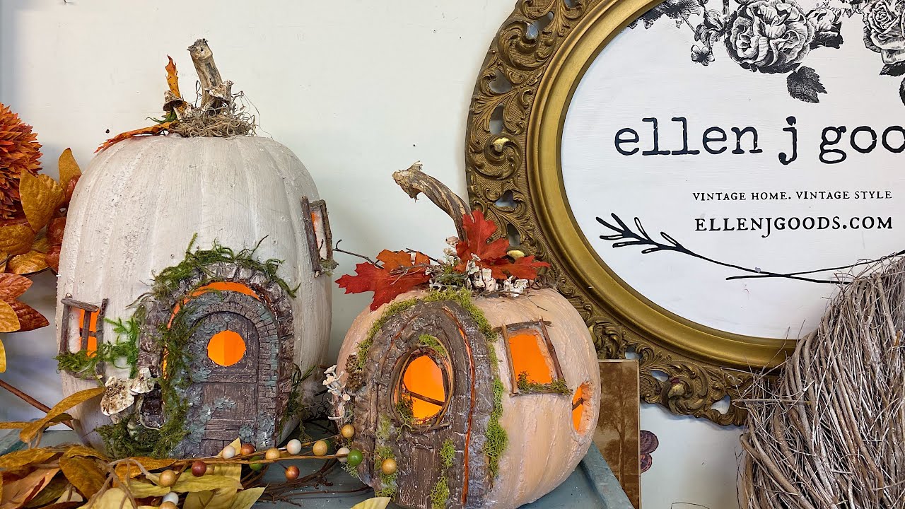 PUMPKIN FAIRY HOUSE!