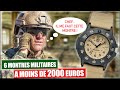 6 Montres Militaires A Moins De 2000 Euros !!