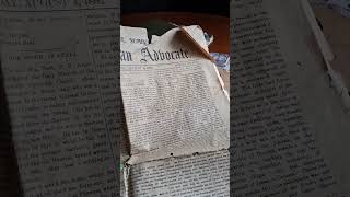 Buffalo Newspaper 1892