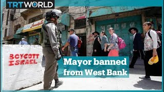 French mayor barred from occupied West Bank