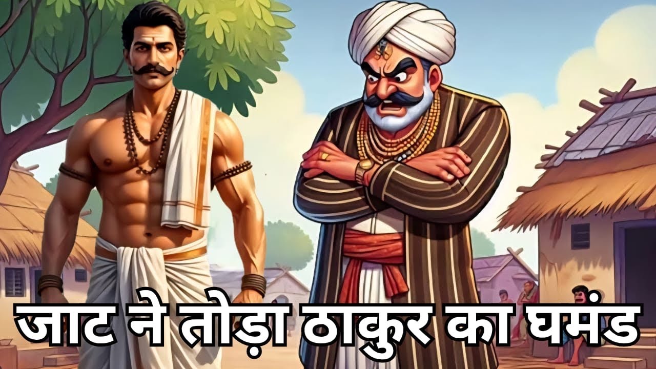 जाट ने तोड़ा ठाकुर का घमंड, अकडू ठाकुर को सिखाया जाट ने सबक | हिंदी कहानि | Hindi story
