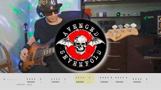 Avenged Sevenfold Bat Country Bass Tabs