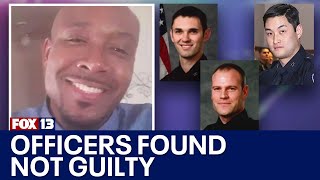 FULL VERDICT: Jury finds all 3 Tacoma, Washington police officers not guilty in Manny Ellis's death