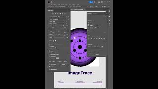 Adobe Illustrator 2025 Image trace #graphicdesigns #adobeillustrator #adobephotoshop