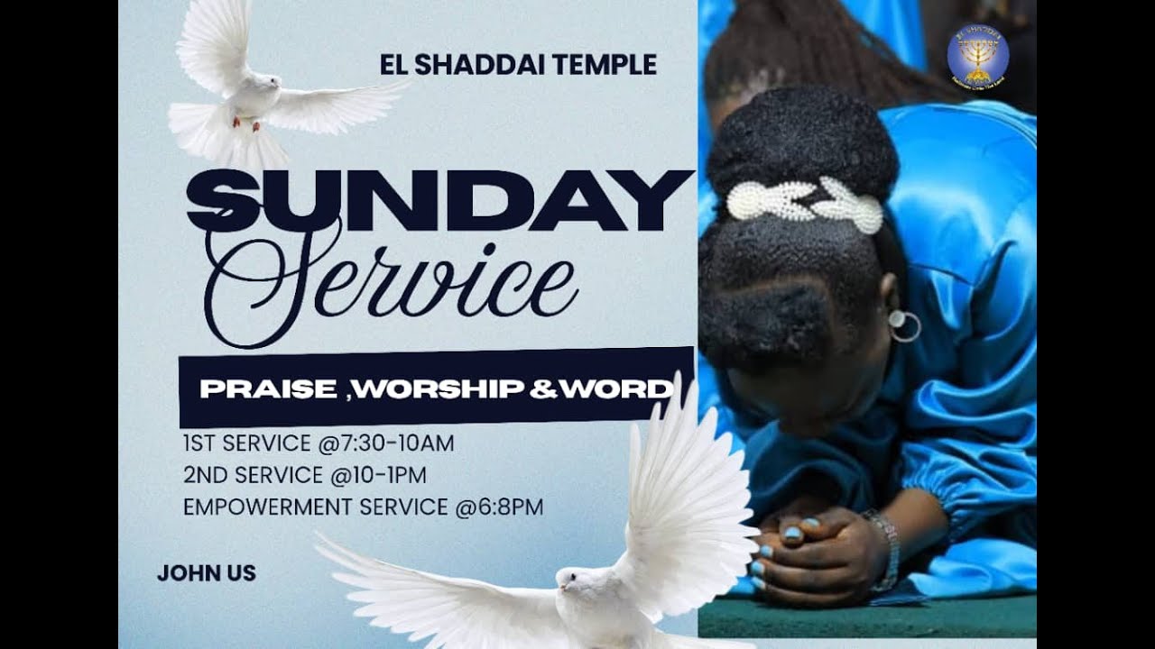 WELCOME TO OUR SUNDAY SERVICE - YouTube