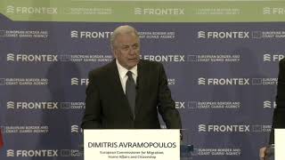 Remarks by Commissioner Avramopoulos for the launch of the first EBCG joint operation outside EU