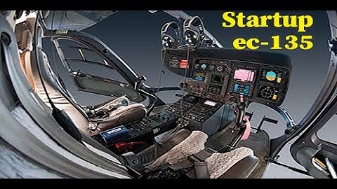 Ec-135 Startup - How to start - Ready for take-off //4K