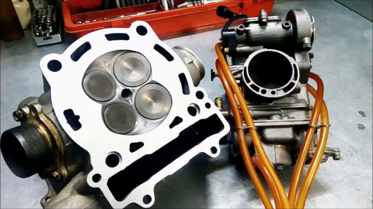 KTM 250 SX-F engine rebuild by Moto Kyriakos - YouTube