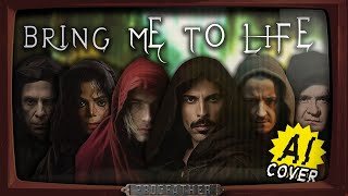 If EVERYBODY made BRING ME TO LIFE (Feat. Mercury, Cobain, Jackson, Cash, Dio and Chester) AI COVER Resimi