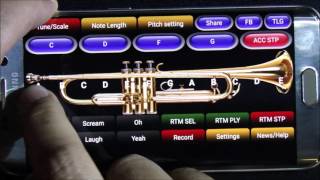 Play Careless Whisper with mobile phone Trumpet App !!!! screenshot 4