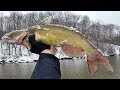 How to Catch Catfish in the Winter - Extreme Winter Catfishing