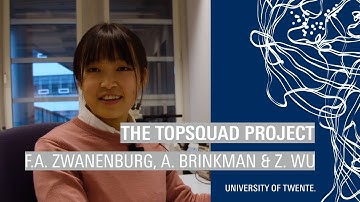 THE TOPSQUAD PROJECT | F. Zwanenburg, A. Brinkman & Z. Wu