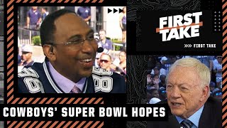 Jerry Jones tells Stephen A. about the Cowboys' urgency to win the Super Bowl | First Take