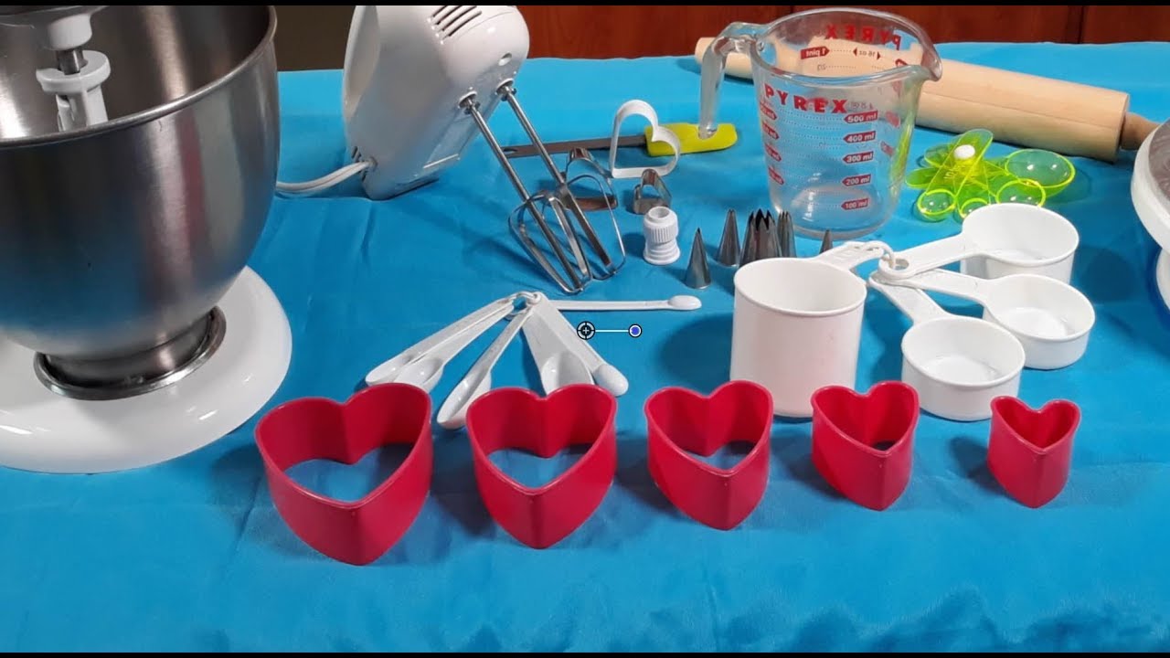 Utensilios Más Necesarios | Clases de Repostería Video #2  | Curso de Repostería | Ladymaria51