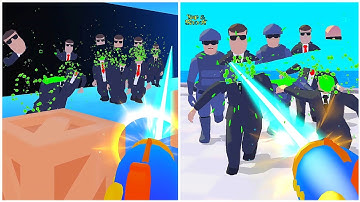 Laser Gun Levels Gameplay Walkthrough New Android Games 2023 , ios All Levels Unlock Simulator