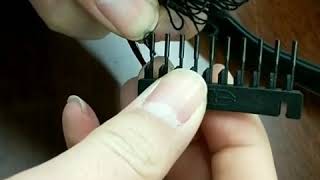 How to install 6D hair bundle on 6D buckle on 6D-1 buckle
