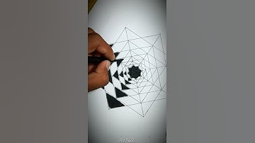 Draw Octagon Geometrical Design #youtubereels | Art Skills | full Video Coming Soon!!...🔥