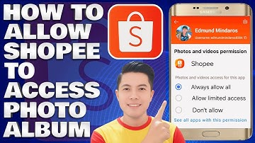 Shopee Tutorial: How To Allow Shopee To Access Photo Album on Shopee App