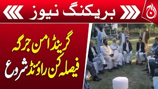 Consultations underway at Grand Jirga led by Commissioner Kohat - Aaj News