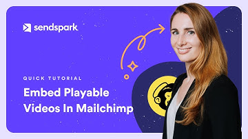 Mailchimp Tutorial - How to Send a Video So It Plays In Email
