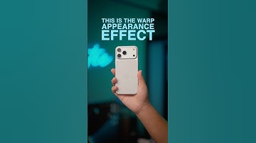 Warp Appearance Effect Tutorial!