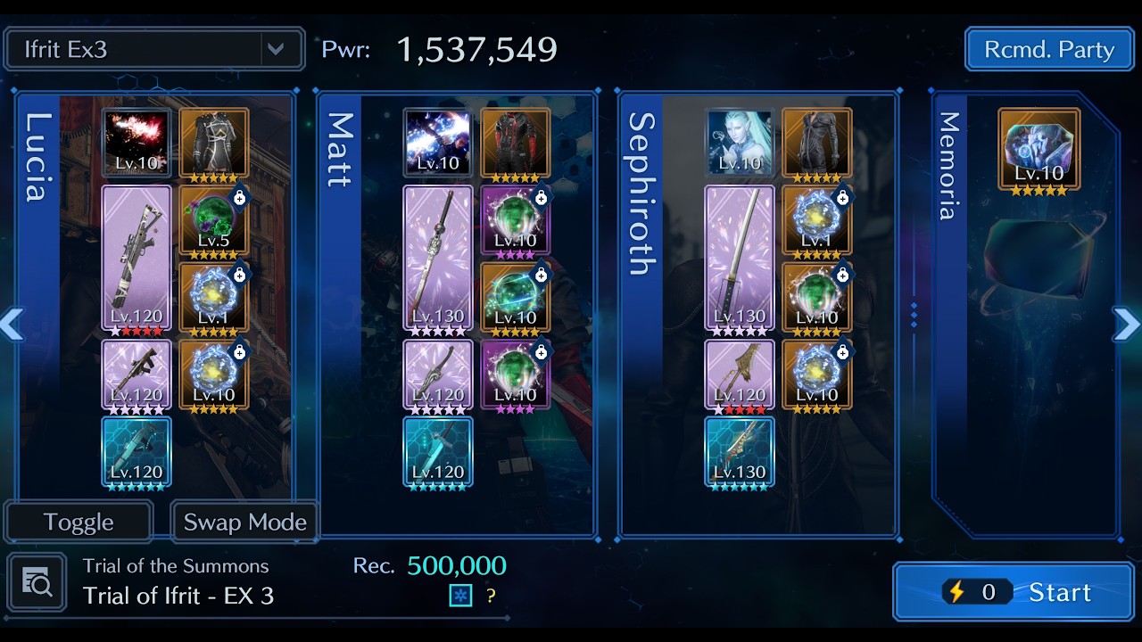 FF7 EC - Trial of Ifrit - Ex3