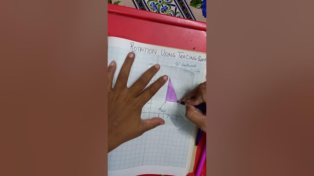 Rotation using tracing paper YouTube