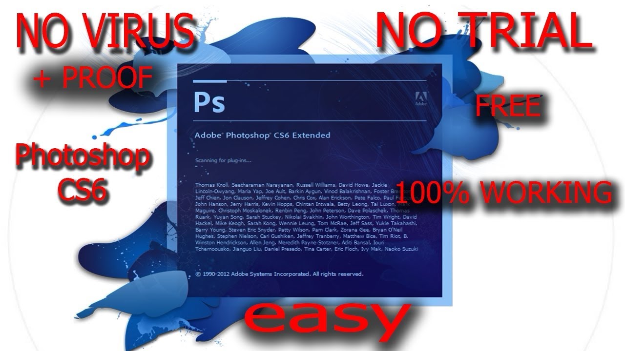 adobe photoshop cs6 extended free trial