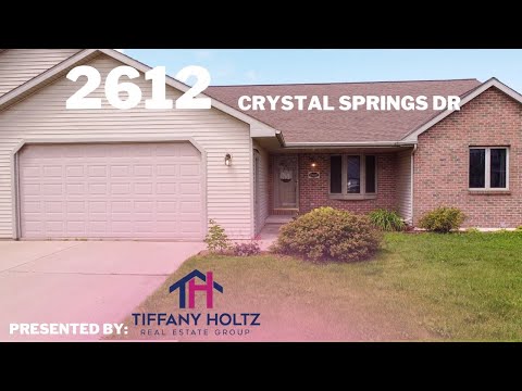 2612 Crystal Springs Dr, Bellevue, WI home video tour