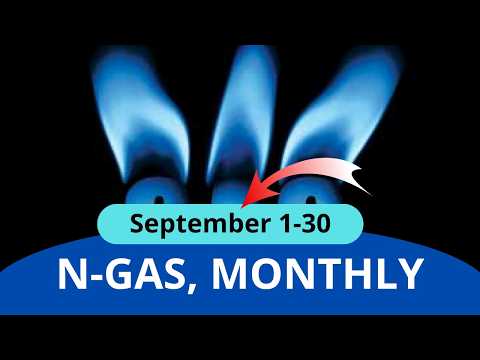 Natural GAS Monthly Analysis for September 1-30, 2026