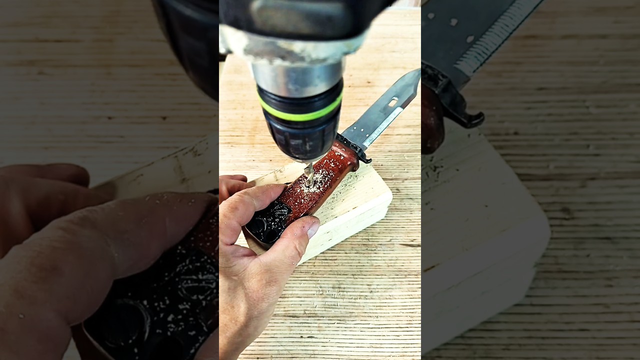 Inside view of a AK74 bayonet 