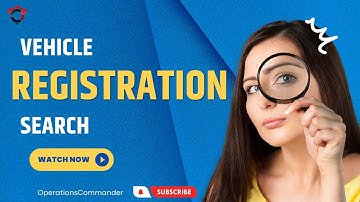 OPSCOM - Vehicle Registration Search