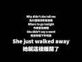 Three Days Grace - Last to Know (Lyrics video 中文字幕)