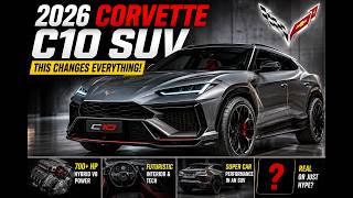 “2026 Corvette C10 SUV – This Changes Everything!”