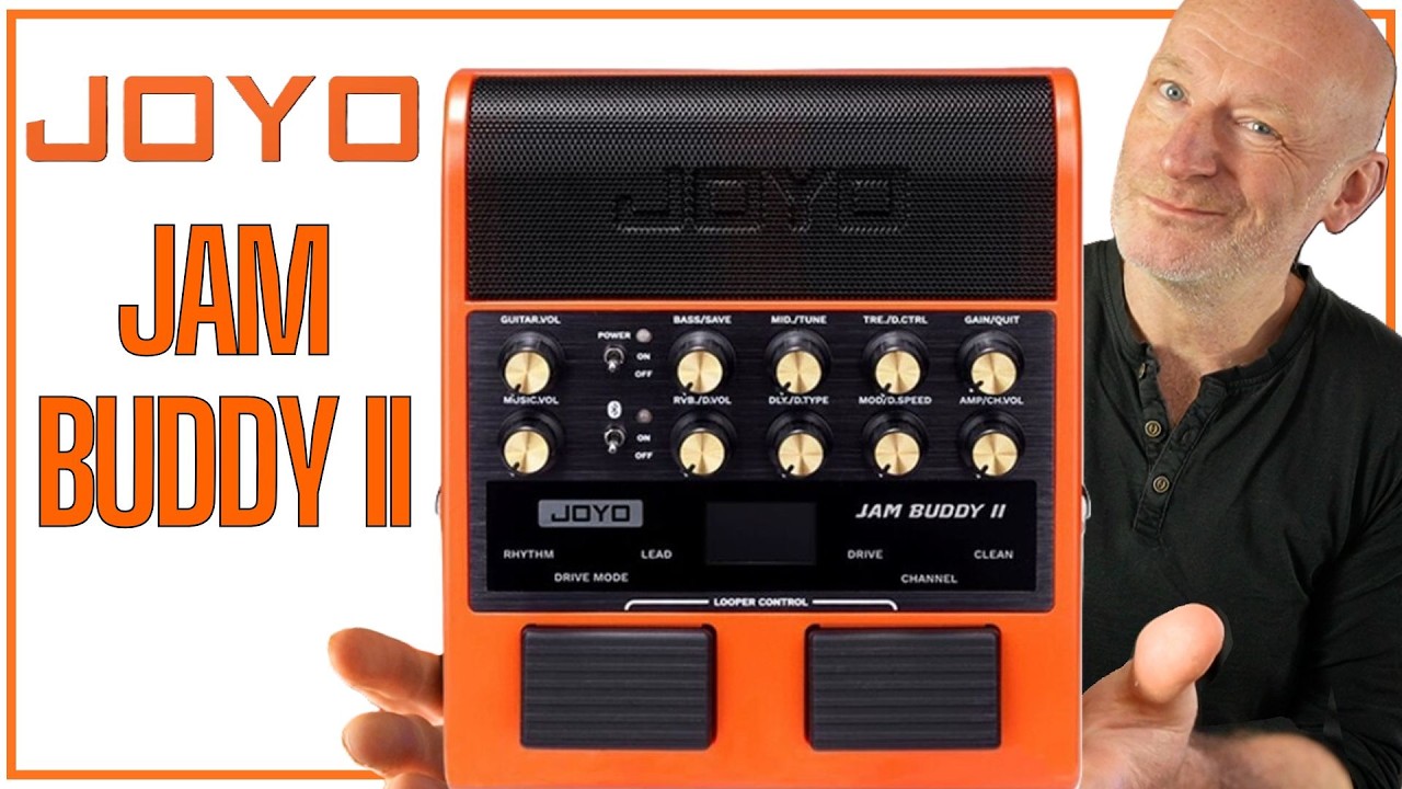 Joyo Jam Buddy II - 10w Practice Amp, Looper, Drum Machine, Guitar