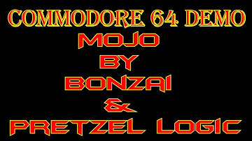 Commodore 64 demo 🔵 Mojo by Bonzai & Pretzel Logic - 4K 🔴