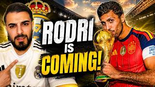 🚨 BREAKING! REAL MADRID HAVE CHANGED THEIR MIND ON RODRI!
