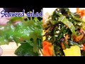 Spicy seaweed salad | Easy seaweed recipe #seaweed #seaweedsalad