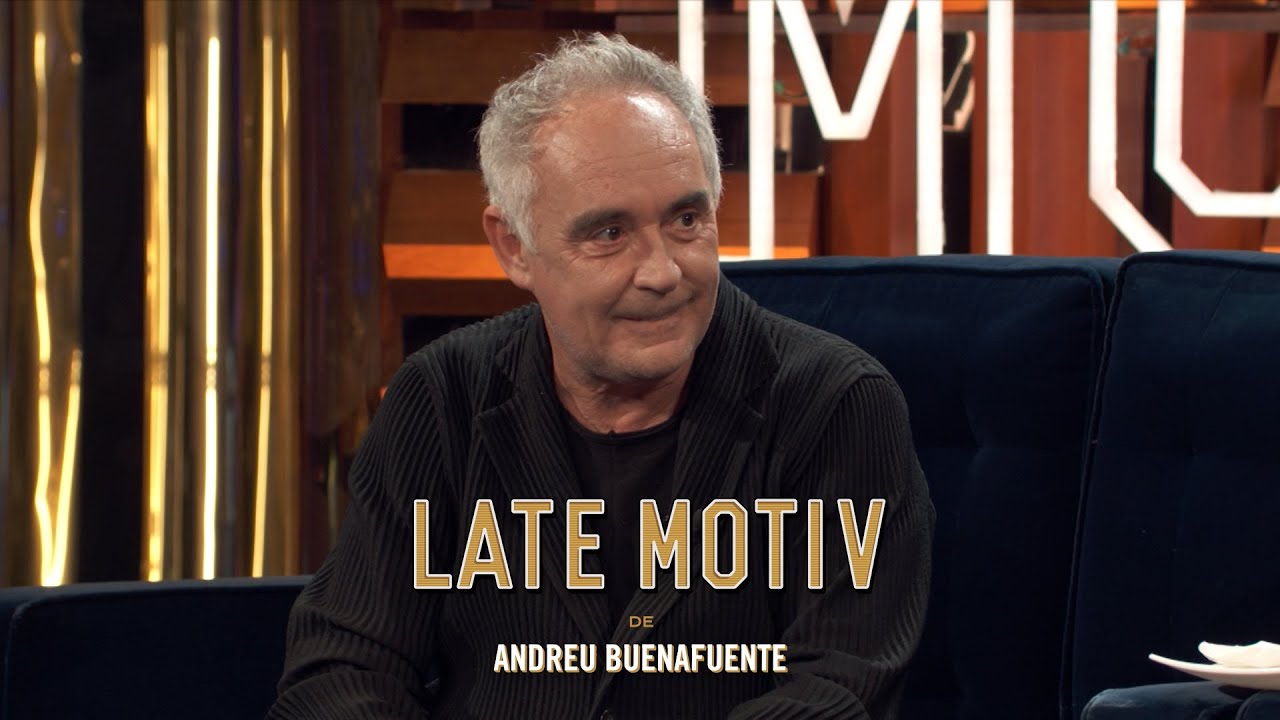 LATE MOTIV - Ferran Adrià. Botón rojo y mahoneja | 