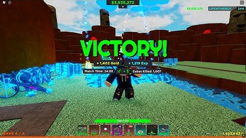 How to Solo Boss Raid Chaos! (Update 5.0.0) - ROBLOX Cube Defense