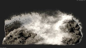 Smoke Simulations Big Scale (Blender 3D)