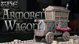 How I Made an EPIC ARMORED WAGON for D&D Out of FOAM!!! (D&D Crafting)