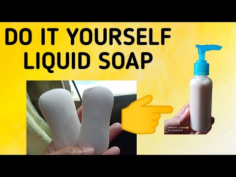 PAANO GUMAWA NG DO IT YOURSELF LIQUID SOAP/DIY FROM BAR TO LIQUID SOAP/PRACTICAL TIPS/NO TO TAPON
