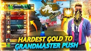 Super Fast⚡Gold To Grandmaster In 10 Minutes 🥵🤯 | Clash Squad Rank Push 🤯🔥| Global Top 1- Free Fire🔥