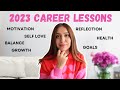 Career lessons to level up in 2024  life update