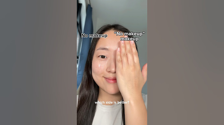 No Makeup vs. No Makeup Makeup ✨
